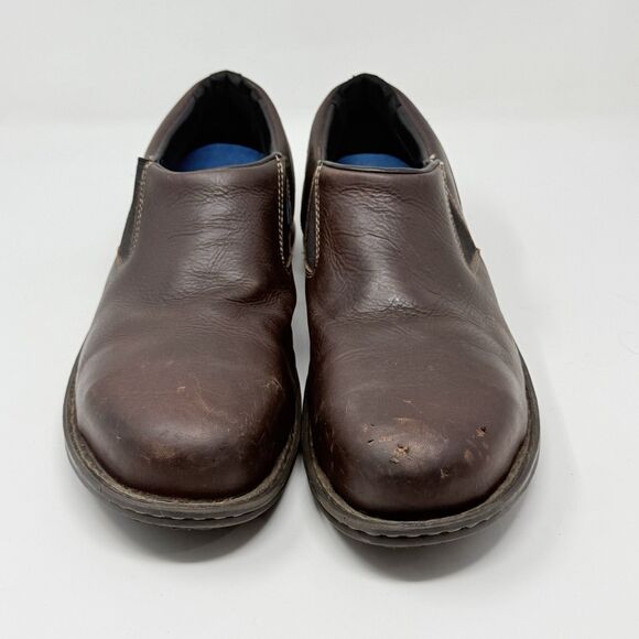 Timberland Pro Gladstone Steel Toe Work Shoes Mens 13 M Brown Leather Slip On main image 16